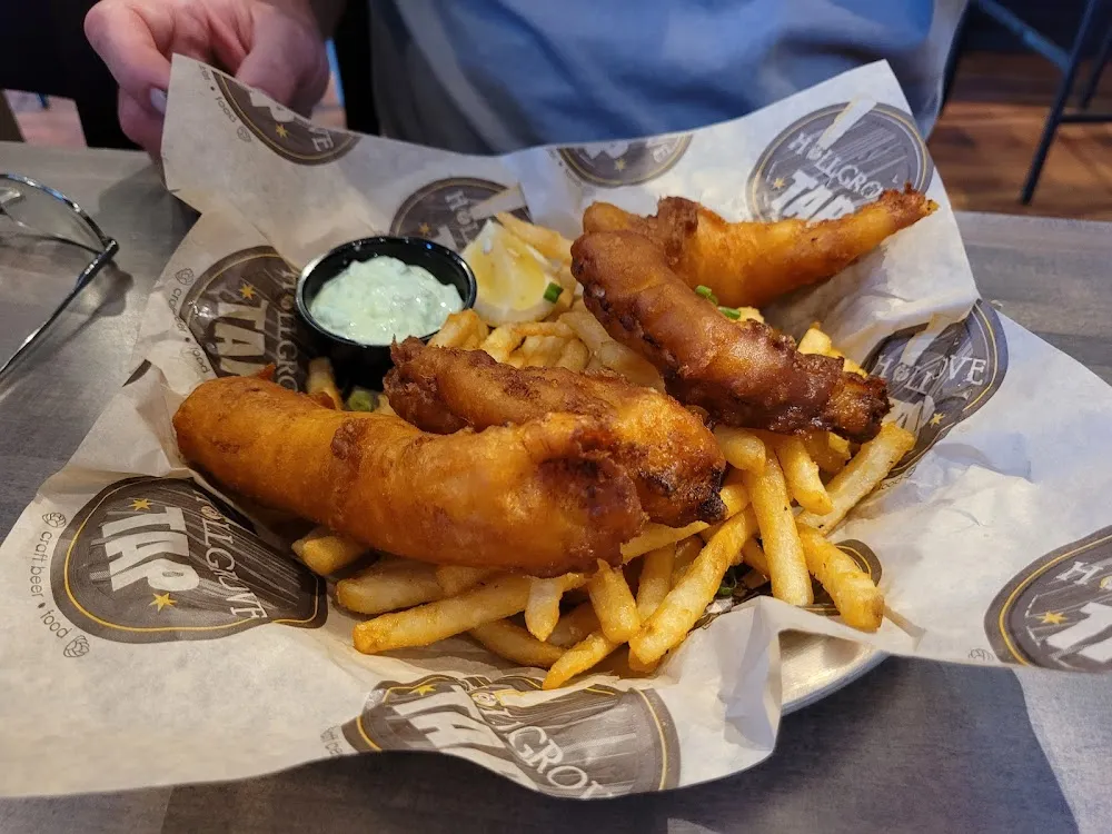 Fish and Onion Rings